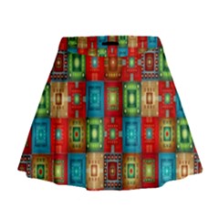 I 6 Mini Flare Skirt by ArtworkByPatrick