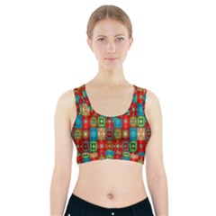 I 6 Sports Bra With Pocket by ArtworkByPatrick