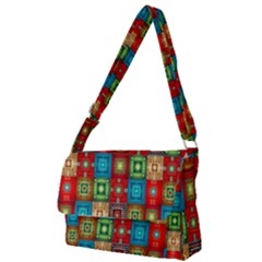 I 6 Full Print Messenger Bag by ArtworkByPatrick