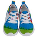 Natural Cloud Field Grass Kids  Lightweight Sports Shoes View1