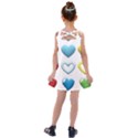 Puffy Hearts Heart Clipart Hearts Kids  Cross Back Dress View2