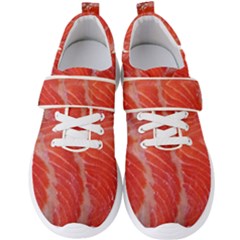 Food Fish Red Trout Salty Natural Men s Velcro Strap Shoes by Pakrebo