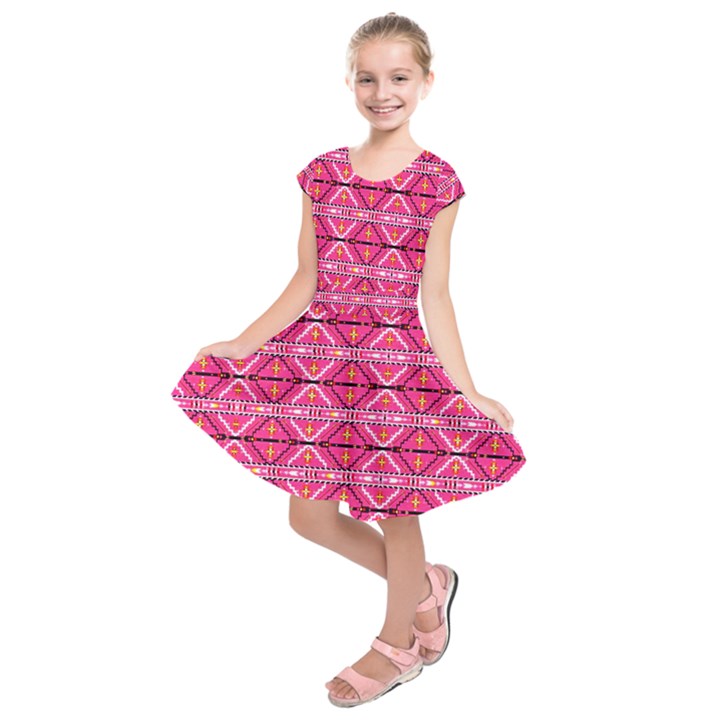 I 8 Kids  Short Sleeve Dress