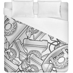 Phone Dial Communication Technology Duvet Cover (king Size) by Pakrebo