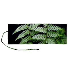 Fern Plant Leaf Green Botany Roll Up Canvas Pencil Holder (m) by Pakrebo