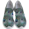 Peacock Feather Pattern Plumage Women s Lightweight Slip Ons View1