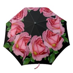 Roses Flowers Arrangement Garden Folding Umbrellas by Pakrebo