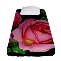 Roses Flowers Arrangement Garden Fitted Sheet (single Size) by Pakrebo