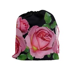 Roses Flowers Arrangement Garden Drawstring Pouch (xl)