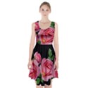 Roses Flowers Arrangement Garden Racerback Midi Dress View1