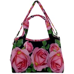 Roses Flowers Arrangement Garden Double Compartment Shoulder Bag by Pakrebo