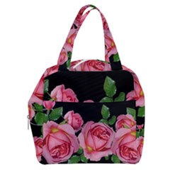 Roses Flowers Arrangement Garden Boxy Hand Bag