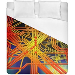 Board Circuits Control Center Trace Duvet Cover (california King Size) by Pakrebo