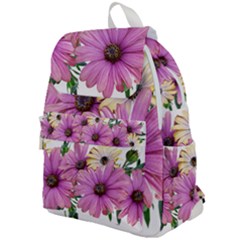 Flowers Daisies Arrangement Garden Top Flap Backpack