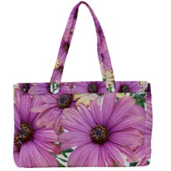 Flowers Daisies Arrangement Garden Canvas Work Bag by Pakrebo