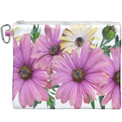 Flowers Daisies Arrangement Garden Canvas Cosmetic Bag (xxxl) by Pakrebo