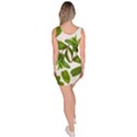 Mint Seamless Pattern Leaf Green Bodycon Dress View4