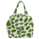 Mint Seamless Pattern Leaf Green Boxy Hand Bag View1