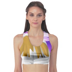 Europa Positive Thinking Mountain Sports Bra by Pakrebo