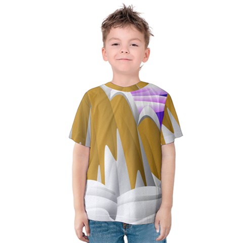 Europa Positive Thinking Mountain Kids  Cotton Tee by Pakrebo