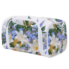 Flowers Lilies Arrangement Bouquet Toiletries Pouch