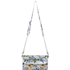 Flowers Lilies Arrangement Bouquet Mini Crossbody Handbag by Pakrebo