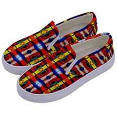 J 1 Kids  Canvas Slip Ons by ArtworkByPatrick