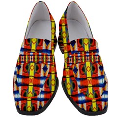 J 1 Women s Chunky Heel Loafers by ArtworkByPatrick