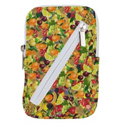 Background Pattern Structure Fruit Belt Pouch Bag (small)