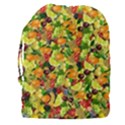 Background Pattern Structure Fruit Drawstring Pouch (XXXL) View2