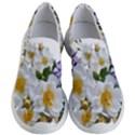 Flowers Roses White Mauve Babianas Women s Lightweight Slip Ons View1