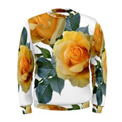 Roses Yellow Flowers Fragrant Men s Sweatshirt by Pakrebo