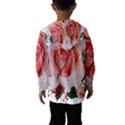 Roses Flowers Berries Arrangement Kids  Hooded Windbreaker View2