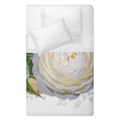 Flowers Roses White Fragrant Duvet Cover (single Size) by Pakrebo