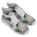 Flowers Roses White Fragrant Women s Lightweight High Top Sneakers View3