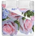 Roses Plumbago Flowers Fragrant Duvet Cover Double Side (King Size) View1