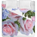 Roses Plumbago Flowers Fragrant Duvet Cover Double Side (King Size) View2