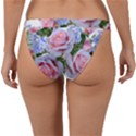 Roses Plumbago Flowers Fragrant Band Bikini Bottom View2