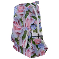 Roses Plumbago Flowers Fragrant Travelers  Backpack by Pakrebo