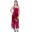 Flowers Red Peony Arrangement Sleeveless Velour Maxi Dress View1