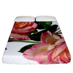 Roses Flowers Perfume Garden Fitted Sheet (king Size) by Pakrebo