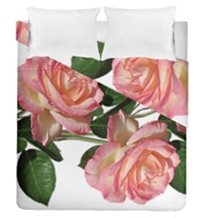 Roses Flowers Perfume Garden Duvet Cover Double Side (queen Size) by Pakrebo