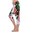 Roses Flowers Perfume Garden Capri Yoga Leggings View2