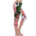 Roses Flowers Perfume Garden Capri Yoga Leggings View3