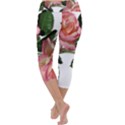 Roses Flowers Perfume Garden Capri Yoga Leggings View4