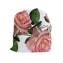 Roses Flowers Perfume Garden Drawstring Pouch (XL) View1