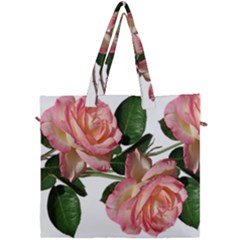 Roses Flowers Perfume Garden Canvas Travel Bag by Pakrebo