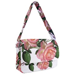 Roses Flowers Perfume Garden Courier Bag by Pakrebo