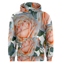 Roses Flowers Buds Ragrance Men s Pullover Hoodie