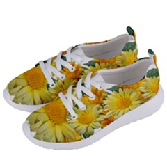 Daisies Flowers Yellow Arrangement Women s Lightweight Sports Shoes by Pakrebo